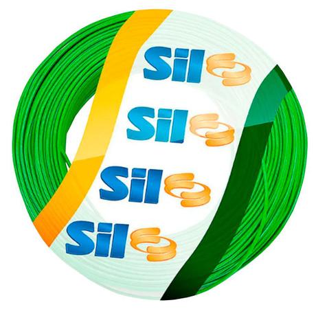 FIO FLEX SIL 750V 1,5MM VERDE ROLO 100MTS...