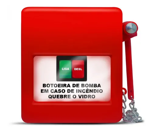 BOTOEIRA DE ALARME DE BOMBA CITY FIRE