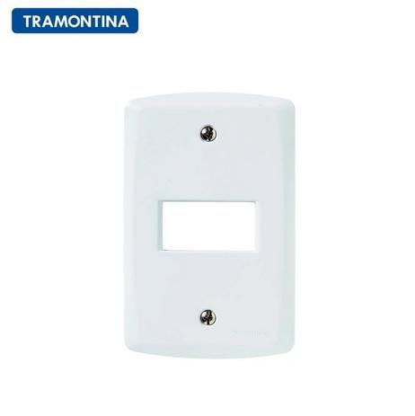 PLACA 4X2 1P HORIZONTAL LUX2 BRANCA TRAMO...